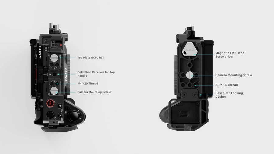 Tilta Full Camera Cage for Sony FX3,FX30 V2 (TA-T16-FCC)-Des4