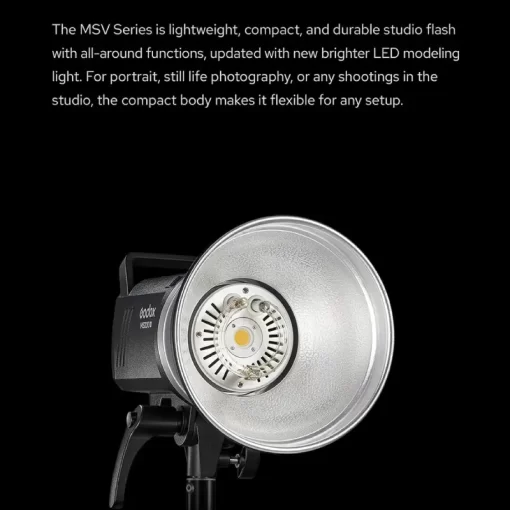 Godox Flash MS200V 200W 5800K Bowen Mount - Image 6