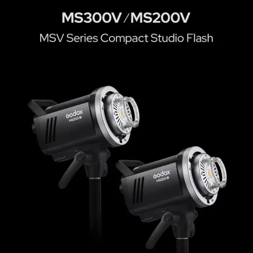 Godox Flash MS200V 200W 5800K Bowen Mount - Image 5