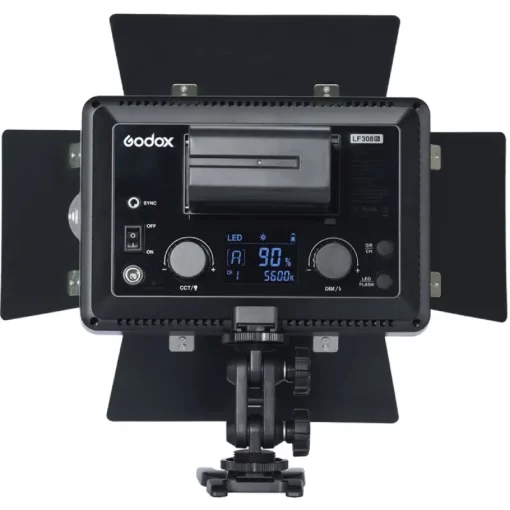 Godox LED LF308Bi Lighting & Flash 21W Bi-Color 3300K-5600K - Image 9