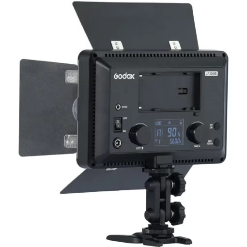 Godox LED LF308Bi Lighting & Flash 21W Bi-Color 3300K-5600K - Image 10