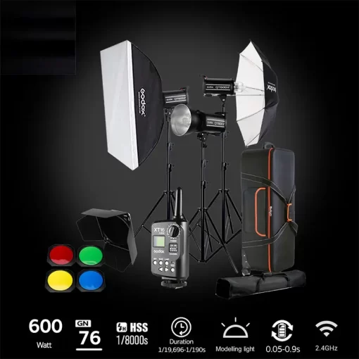 Godox Studio Flash QT600IIIM-D SET