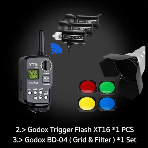 Godox Studio Flash QT600IIIM-D SET - Image 4