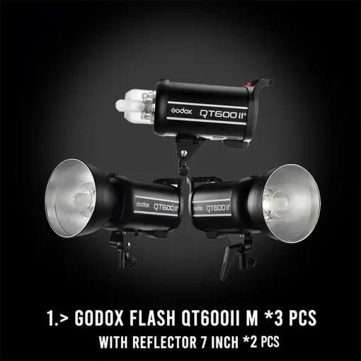 Godox Studio Flash QT600IIIM-D SET - Image 5