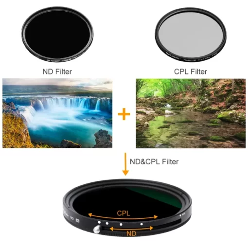 K&F Concept Variable ND2-32&CPL MRC Nano-X Series Filter - Image 4