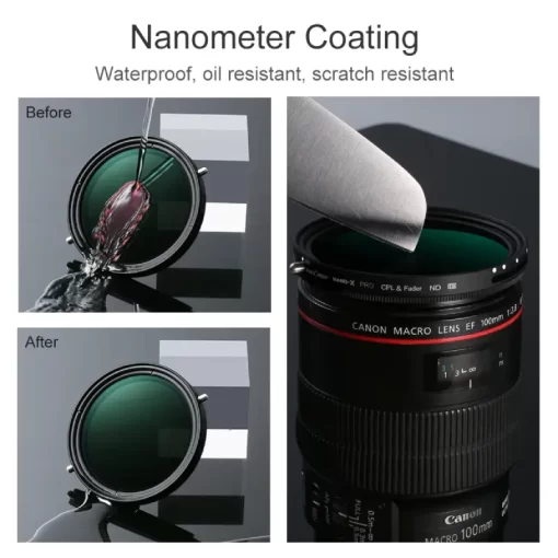 K&F Concept Variable ND2-32&CPL MRC Nano-X Series Filter - Image 5