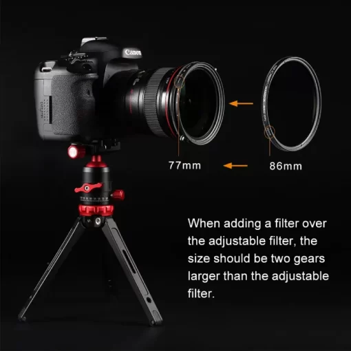 K&F Concept Variable ND2-32&CPL MRC Nano-X Series Filter - Image 8