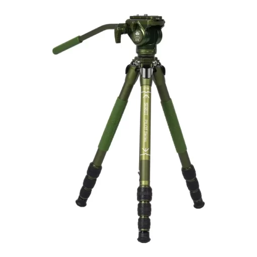 Sirui CT04+CT5 Pilot Series Video Tripod Kit-Detail1