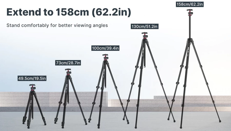 Ulanzi Ombra Video YING Travel Tripod-Des7