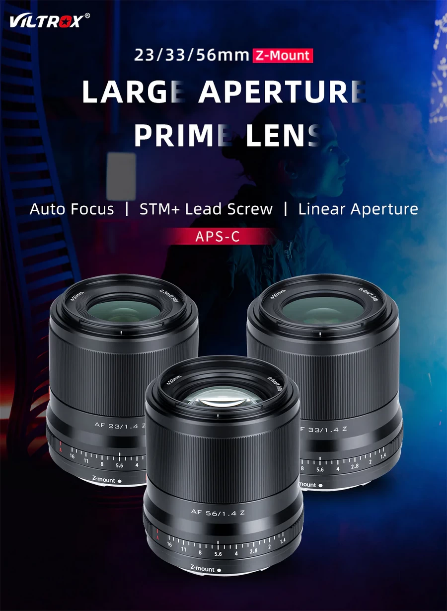 Viltrox AF 56mm f1.4 Z Lens-Des1