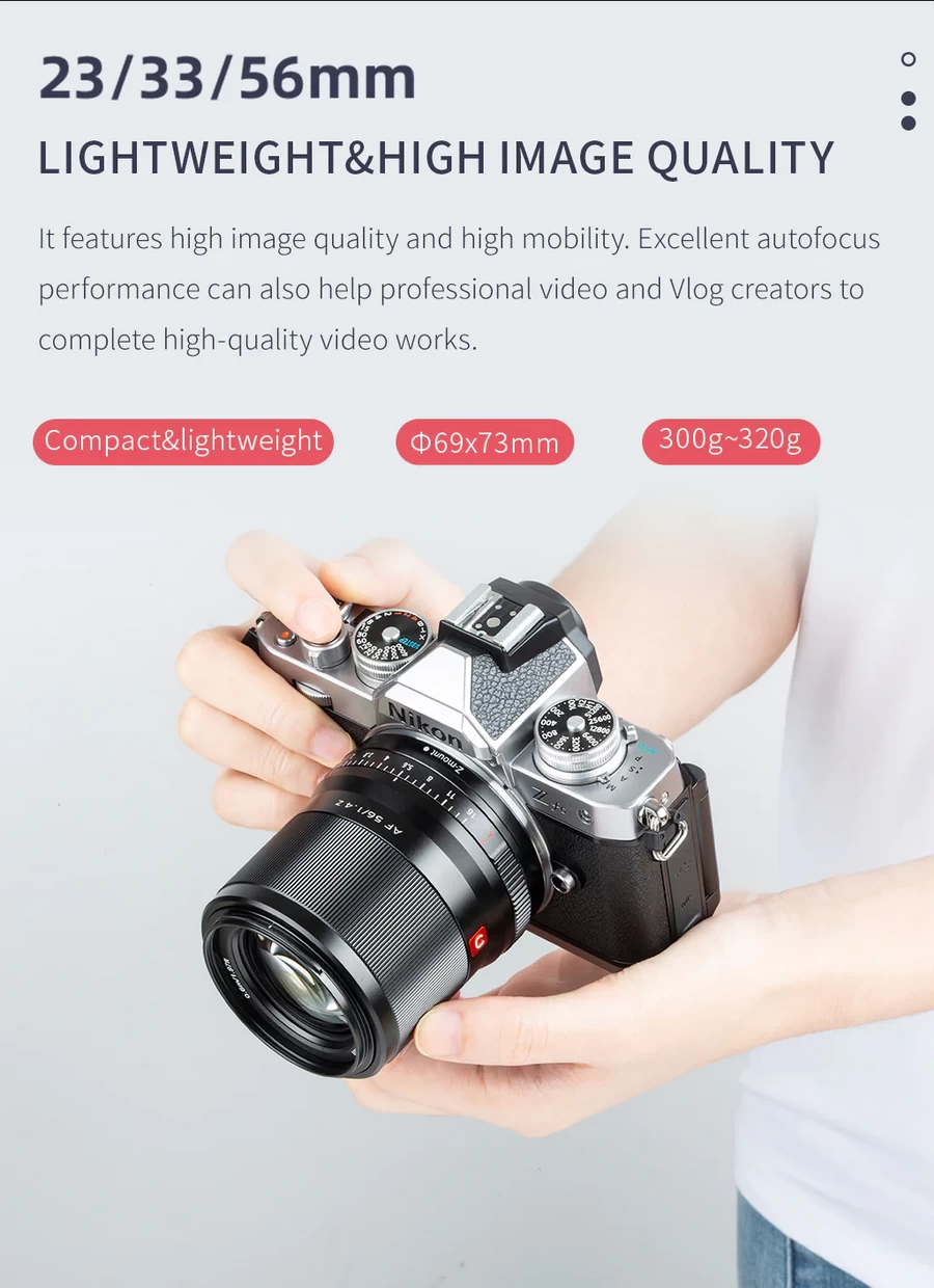 Viltrox AF 56mm f1.4 Z Lens-Des4