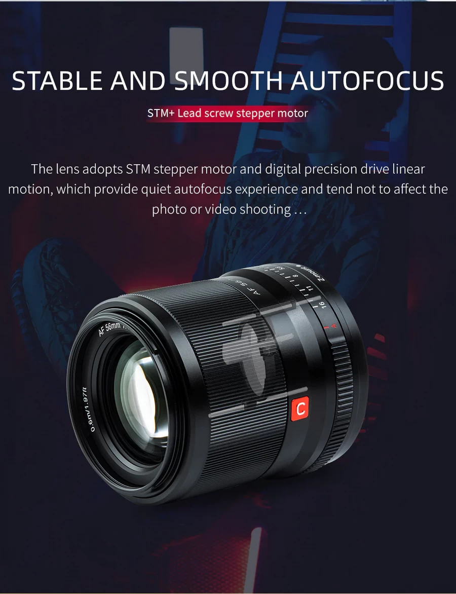 Viltrox AF 56mm f1.4 Z Lens-Des5