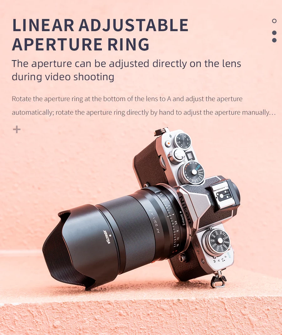 Viltrox AF 56mm f1.4 Z Lens-Des9