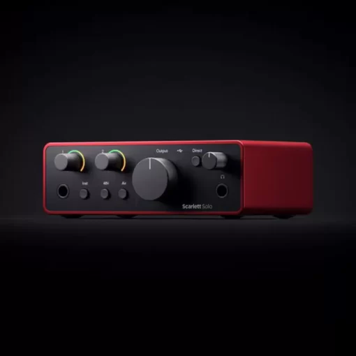 Focusrite Scarlett Solo (4th Gen)-Detail5