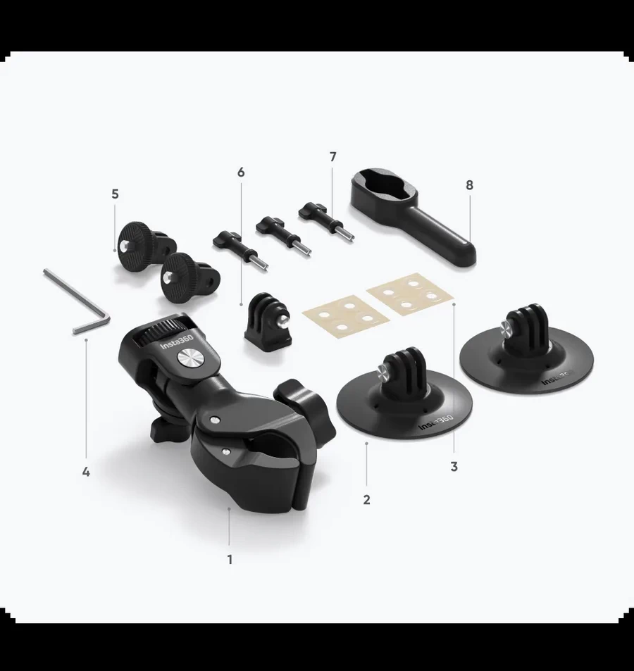 Insta360 Motorcycle Bundle Standard (Upgrade)-Des4