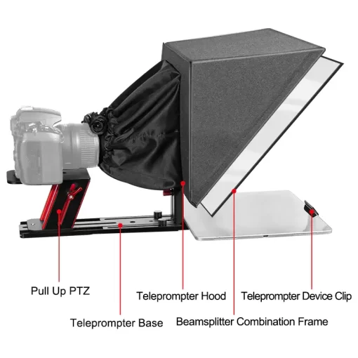 Desview TP150 Portable Teleprompter for Tablets and Smartphones - Image 7