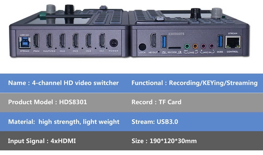 Device Well HDS8301 4-CH HD Video Switcher-Detail15