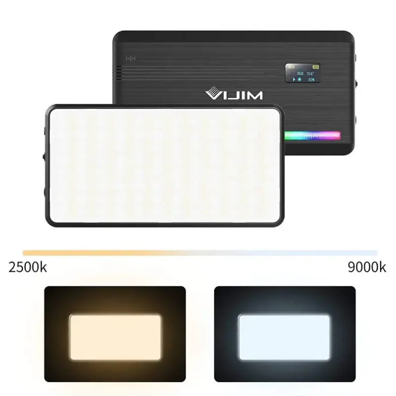 Ulanzi Vijim VL196 RGB 2500K-9000K-Detail8