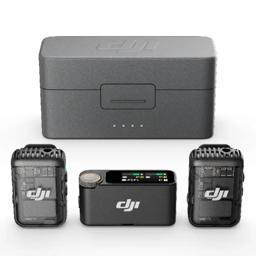 DJI Mic 2 Wireless Microphone For Pro-Level Audio ดีเจไอ ไมค์ไร้สาย แบบหนีบ ขนาดกะทัดรัดและน้ำหนักเบา