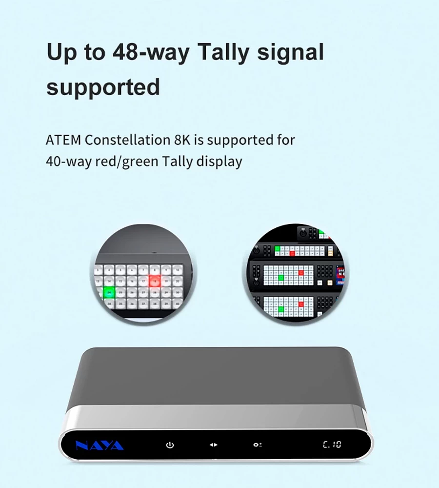 Naya HDI-TL170 4-Light Kit Wireless Tally System-Detail5
