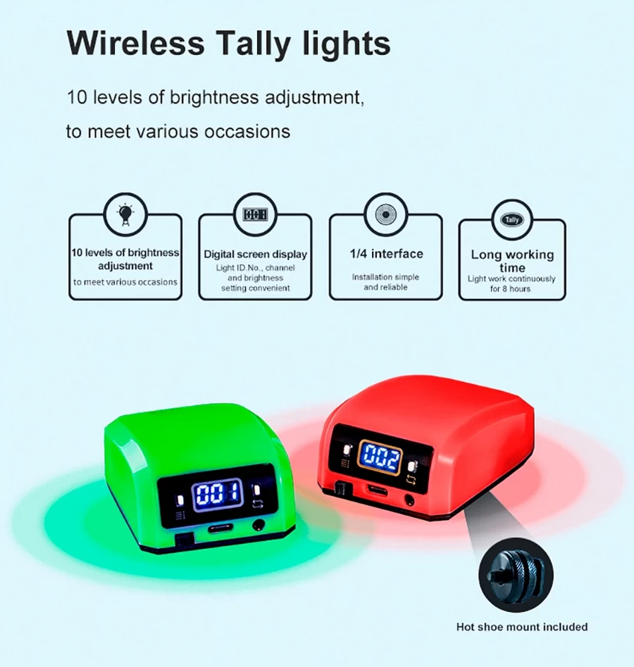 Naya HDI-TL170 4-Light Kit Wireless Tally System-Detail6