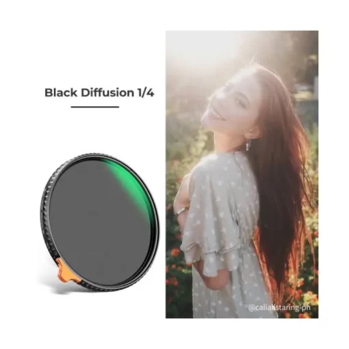 K&F Concept Black Diffusion (Mist) 14 and ND2-ND32 (1-5 Stop)Filter-Detail5