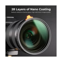 K&F Concept Black Diffusion (Mist) 14 and ND2-ND32 (1-5 Stop)Filter-Detail6