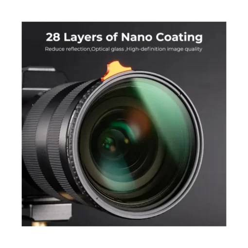 K&F Concept Black Diffusion (Mist) 14 and ND2-ND32 (1-5 Stop)Filter-Detail6