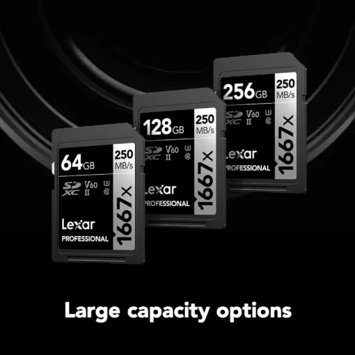 Lexar Professional 1667x SDXC UHS-II Card SILVER Series