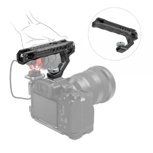SmallRig 2094C Universal Top Handle with Cold Shoe - Image 6