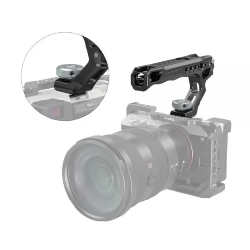 SmallRig 2094C Universal Top Handle with Cold Shoe - Image 4