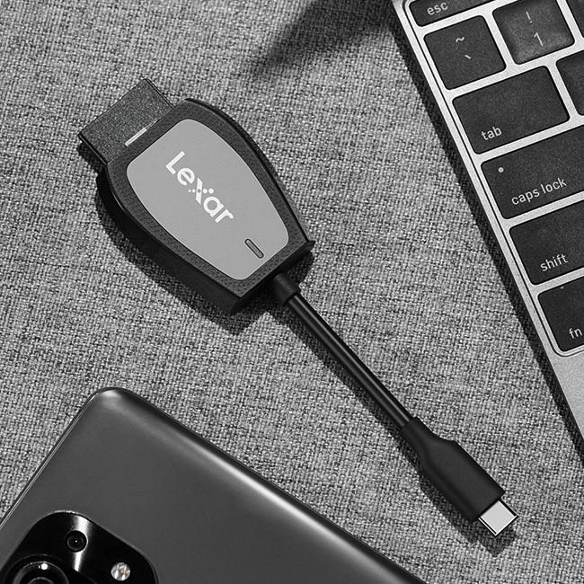 Lexar Professional USB-C Dual-Slot Card Reader-Detail4
