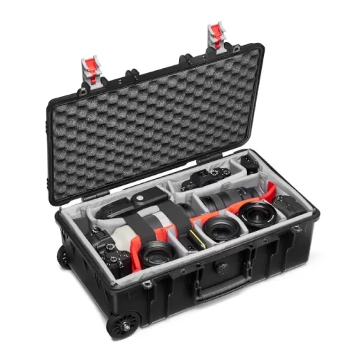 Manfrotto ProLight Reloader Tough-55 LowLid Carry-on Camera Roller Bag - Image 16