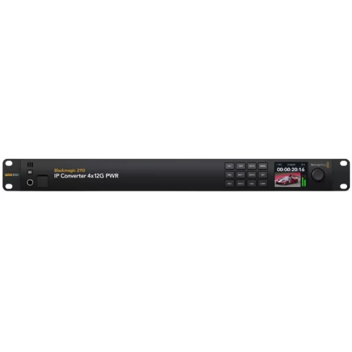 Blackmagic 2110 IP Converter 4x12G PWR - Image 2