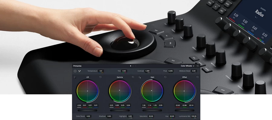 Blackmagic DaVinci Resolve Micro Color Panel-Des4