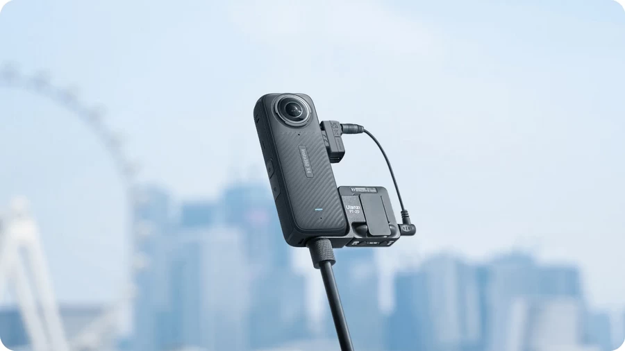 Insta360 X4 Mic Adapter-Des4