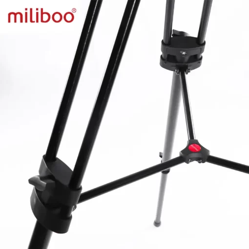 Miliboo MTT606A Aluminum Tripod Kit with Ground Spreader - Image 4