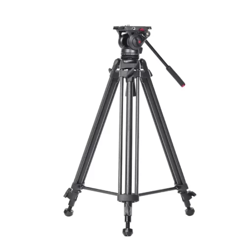 Miliboo MTT606B Carbon Fiber Tripod Kit with Ground Spreader