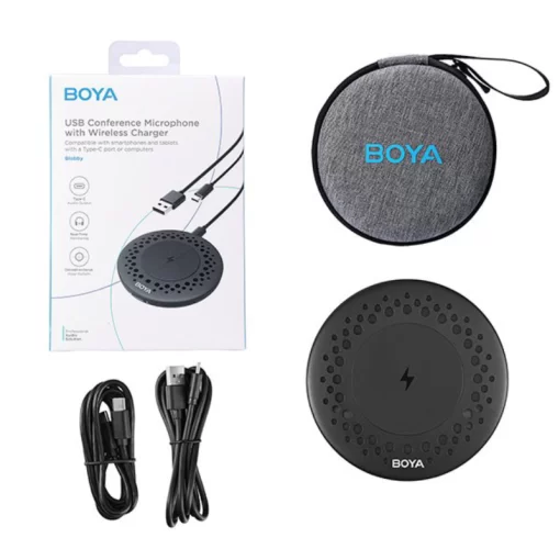 Boya Blobby USB Conference Microphone with Wireless Charger - Image 5
