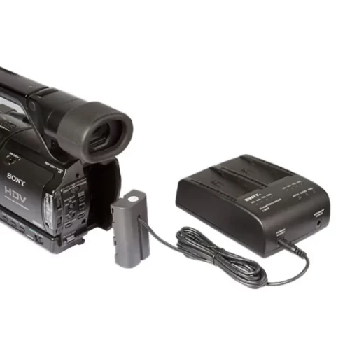SWIT S-3602F 2-ch SONY NP-F Charger and Adaptor-Detail5