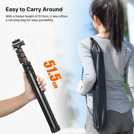 Ulanzi TB64Z Live Streaming Kit 1.6M with Phone Holder and Remote Bluetooth T126USB1 - Image 4