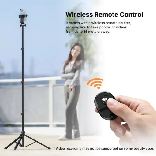Ulanzi TB64Z Live Streaming Kit 1.6M with Phone Holder and Remote Bluetooth T126USB1 - Image 3