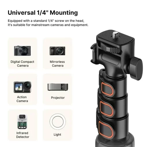 Ulanzi TB64Z Live Streaming Kit 1.6M with Phone Holder and Remote Bluetooth T126USB1 - Image 5