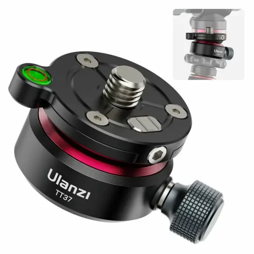 Ulanzi TT37 Mini Leveling Base for Tripod Head (T065GBB1) - Image 2