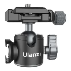 Ulanzi U-80L Aluminum Alloy Ball Head Cold Shoe with Arca Swiss (2235)-Detail1