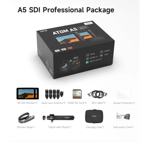 Vaxis Atom A5 SDI Wireless Monitor Professional Package - Image 7