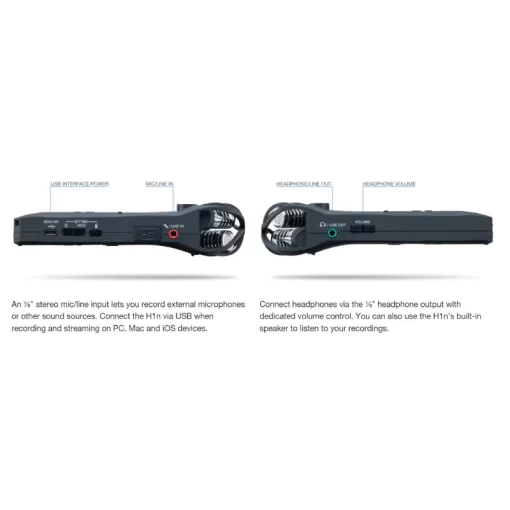 Zoom H1n-VP Handy Recorder-Detail5