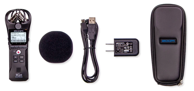 Zoom H1n-VP Handy Recorder-Des1