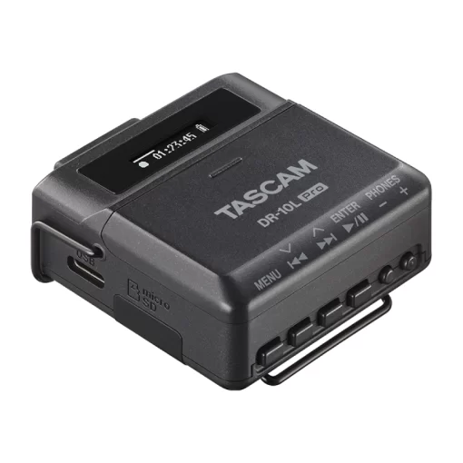 Tascam DR-10L Pro Ultra-compact 32-bit Float Audio Field Recorder With Lavalier Mic - Image 13