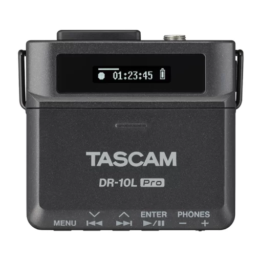 Tascam DR-10L Pro Ultra-compact 32-bit Float Audio Field Recorder With Lavalier Mic - Image 6